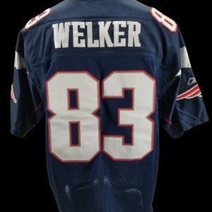 NFL New England Patriots Wes Welker 83 On Field Stitched Jersey Sz 54